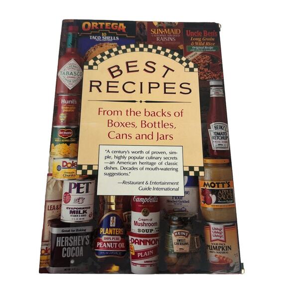 Best Recipes From The Backs Of Boxes, Bottles, Cans And Jars 1993, Hardcover - Picture 2 of 4
